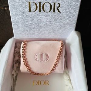 Dior 30 Montaigne CD beauty pouch clutch on chain